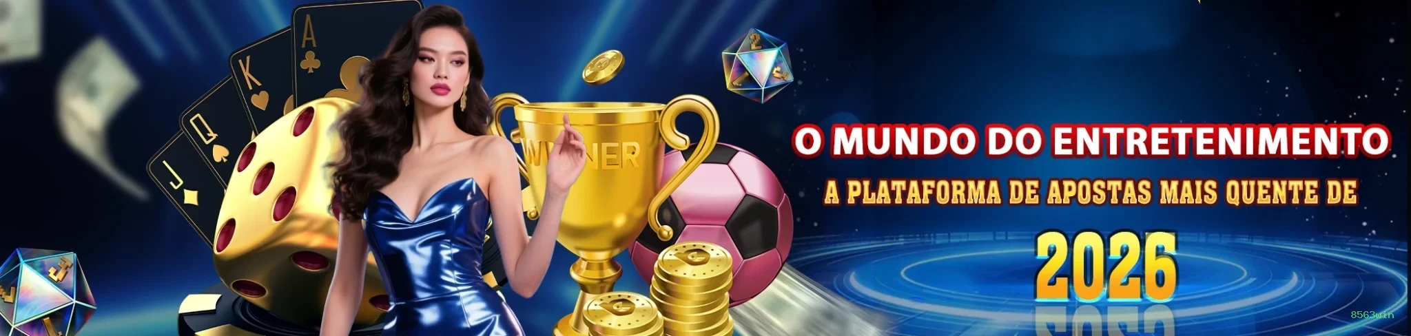 Cassino ao vivo da 8563win com dealers reais