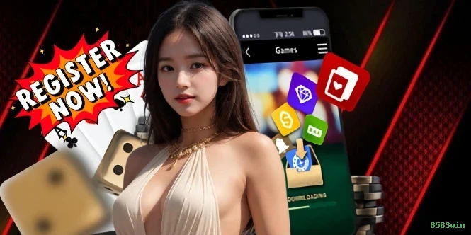 Slots online da 8563win com jackpots progressivos
